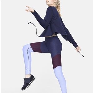 ISO OV Springs Leggings Navy/Plum/Lilac M